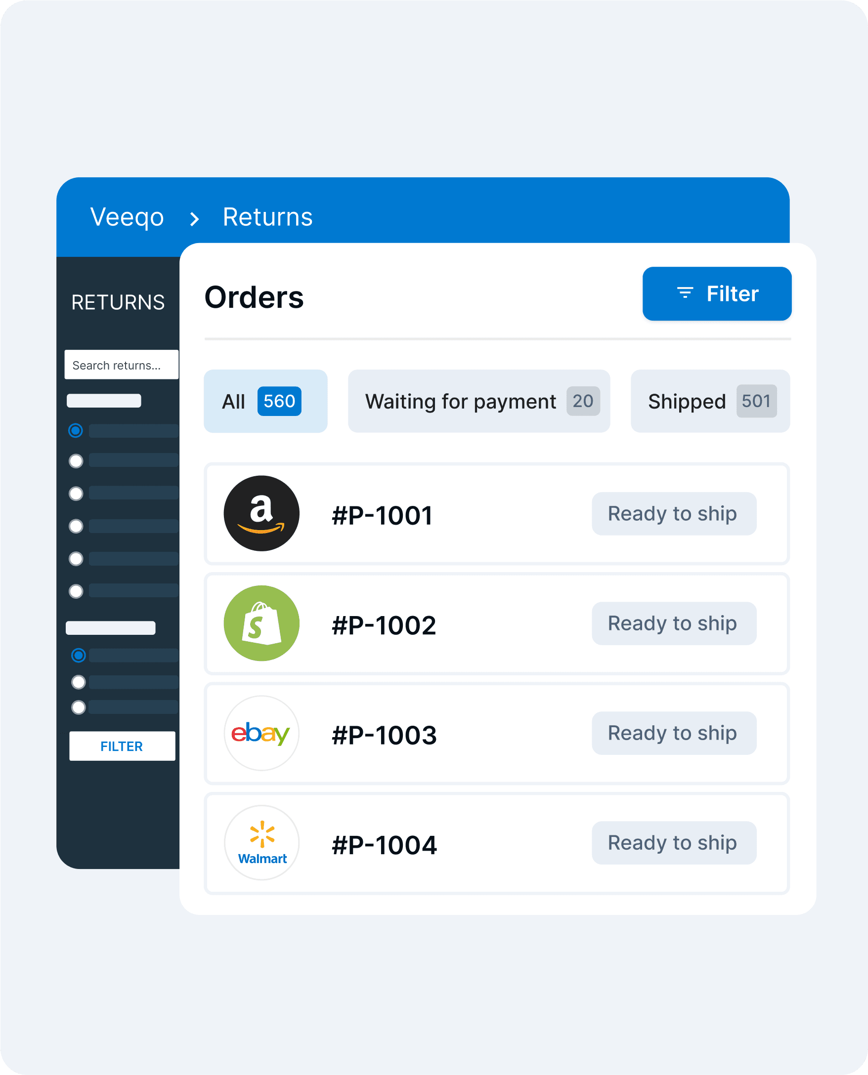 Manage your orders